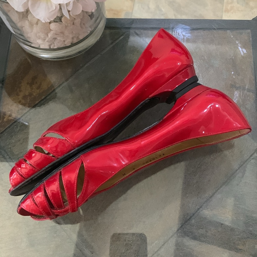 Stuart Weitzman Quasar Patent Leather Pump - image 4